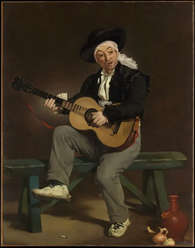 The Spanish Singer — Édouard Manet