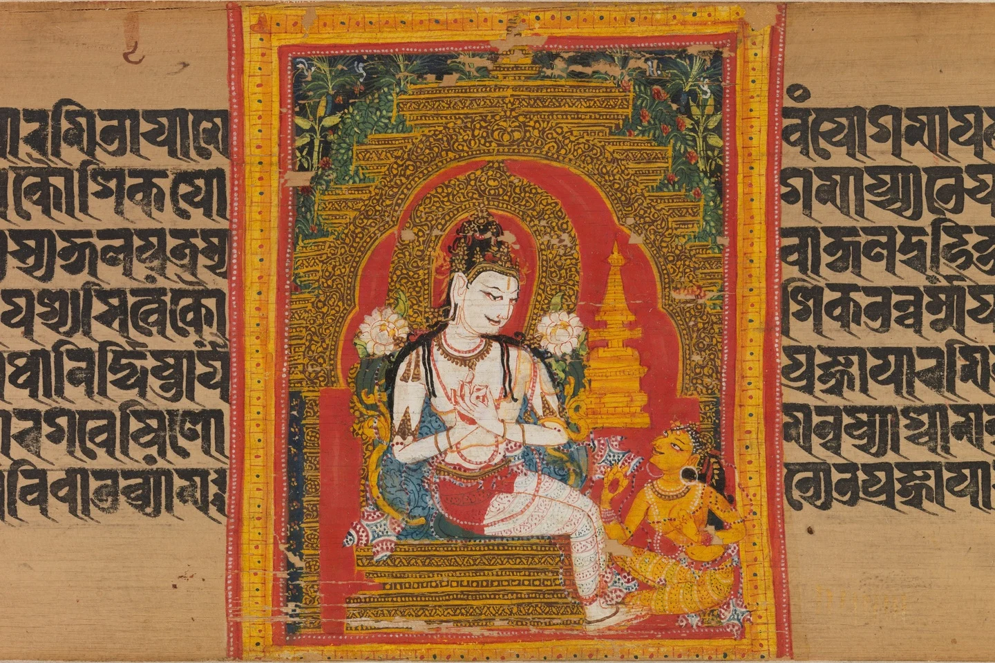 Avalokiteshvara Teaching a Devotee — Mahavihara Master