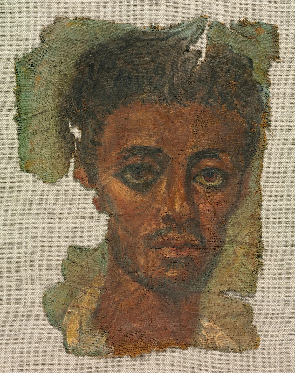 Funerary Panel of a Man — Unidentified painters of Roman Egypt