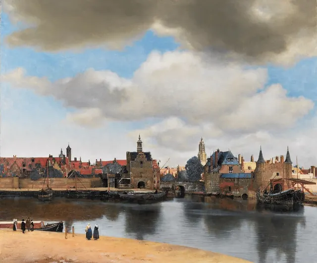 View of Delft — Johannes Vermeer