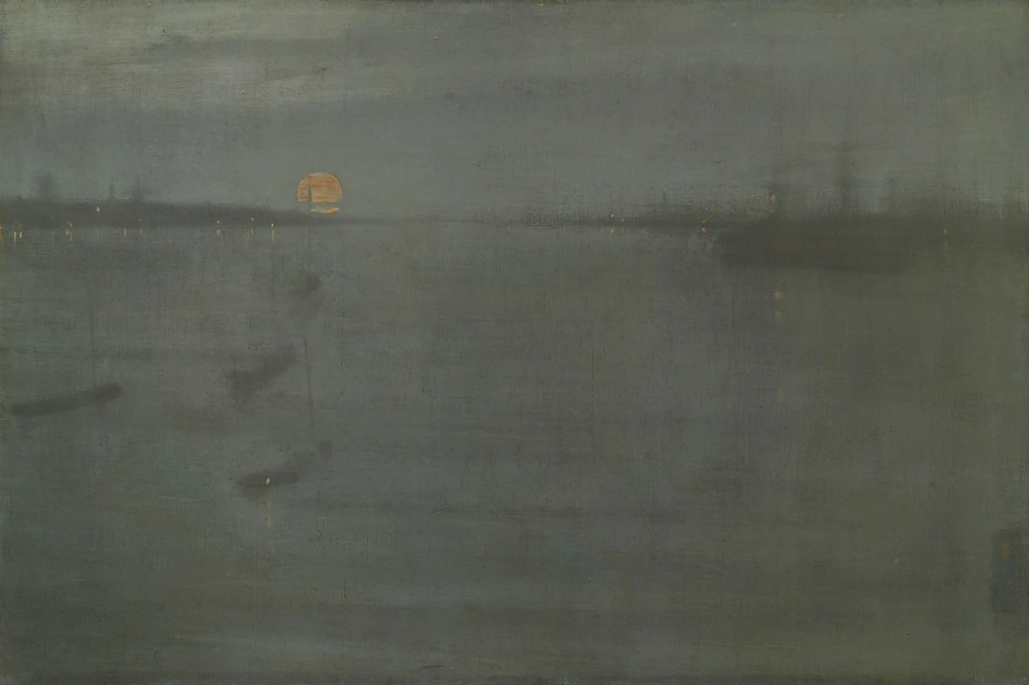 Nocturne: Blue and Gold—Southampton Water — James McNeill Whistler